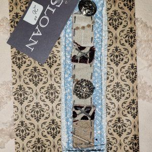 Sloan Upcycled Vintage Fabric Cuff